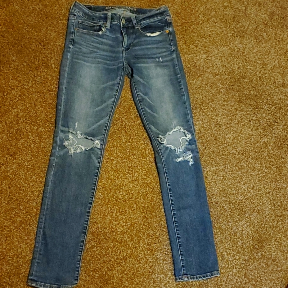 Skinny American eagle jeans
